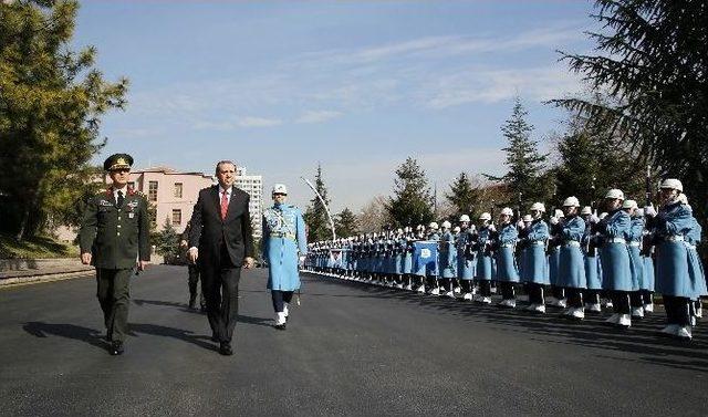 Cumhurbaşkanı Erdoğan Genelkurmay Karargahı’nda