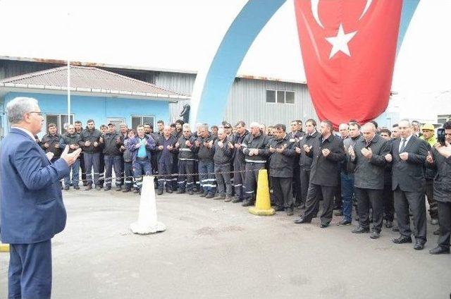 Ankara Ve Diyarbakır’daki Terör Saldırılarına Trabzon’da Liman Çalışanlarından Tepki