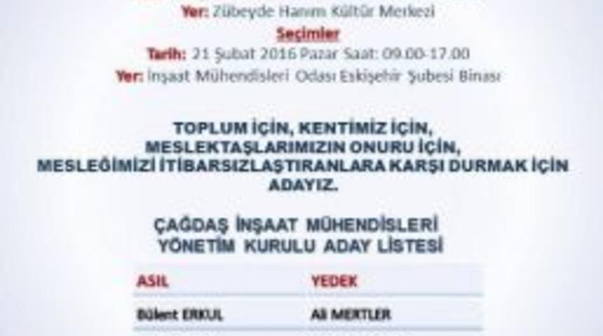 İmo&rsquo;da Genel Kurul Ve Se&ccedil;im Heyecanı