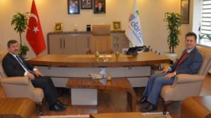 Prof. Dr. G&ouml;rg&uuml;n, Başkan Karabacak&rsquo;ı Ziyaret Etti