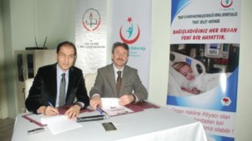 Tokat&rsquo;ta Organ Bağışına Gen&ccedil; Bakış Projesi