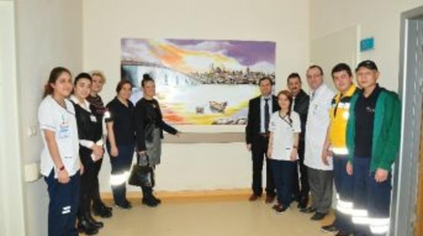 Hastane Duvarları Resimlerle S&uuml;slendi