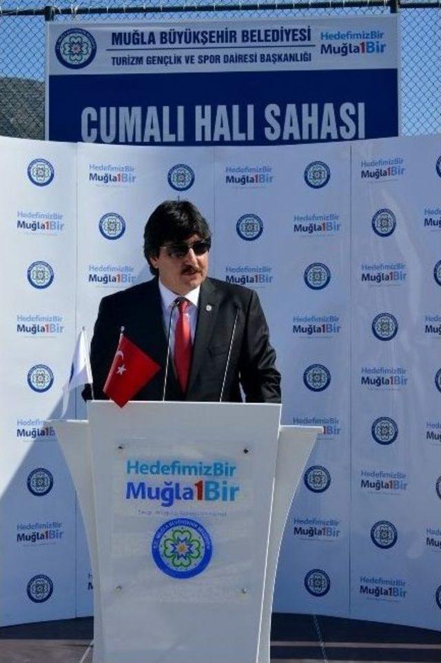 Datça Cumalı Halı Saha Açıldı