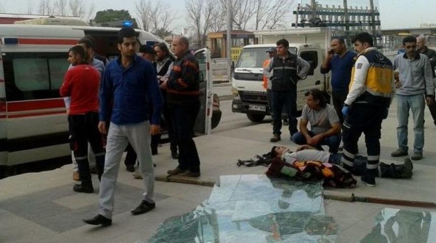 Takmaya &Ccedil;alıştıkları Cam Tabakaları, Sonları Oluyordu