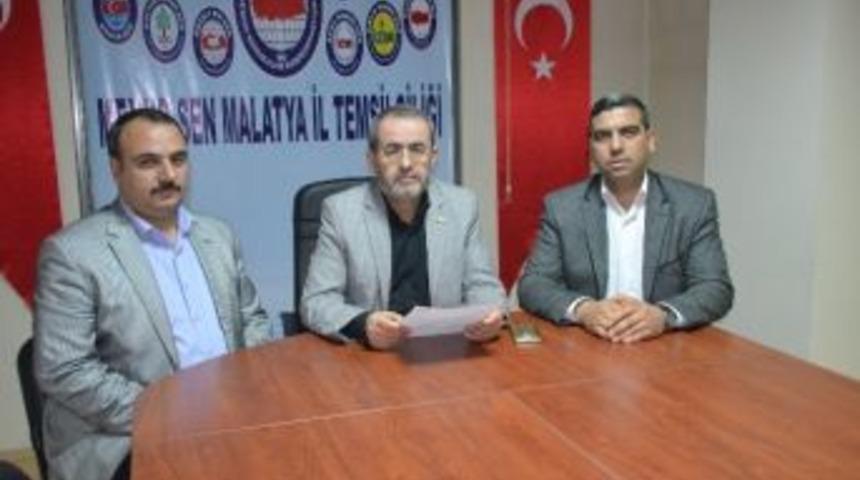 Memur-sen Malatya İl Temsilcisi Kerem Yıldırım&rsquo;dan Ter&ouml;r Saldırılarına Tepki