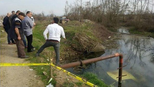 Düzce’de Derede Bir Otomobil Bulundu