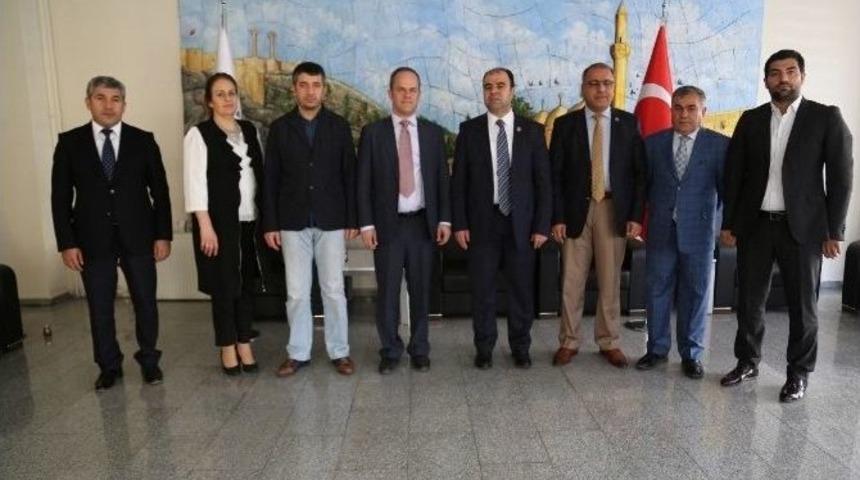 Poupeau, Şanlıurfa B&uuml;y&uuml;kşehir Belediye Başkanı &Ccedil;ift&ccedil;i&rsquo;yi Ziyaret Etti