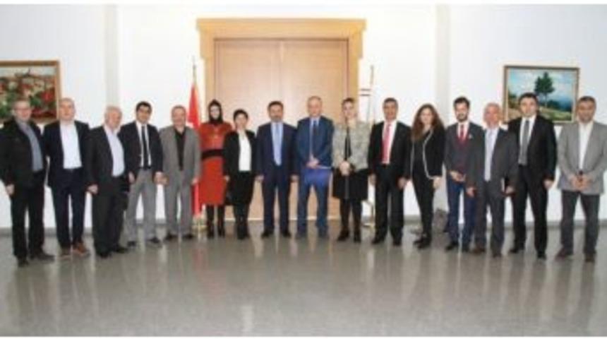 K&uuml;tahya Kent Konseyi Y&ouml;netimi&rsquo;nden Protokol Ziyaretleri