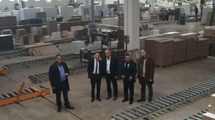 Kaymakam Ve Başkandan Sanayi Kuruluşlarına Ziyaret