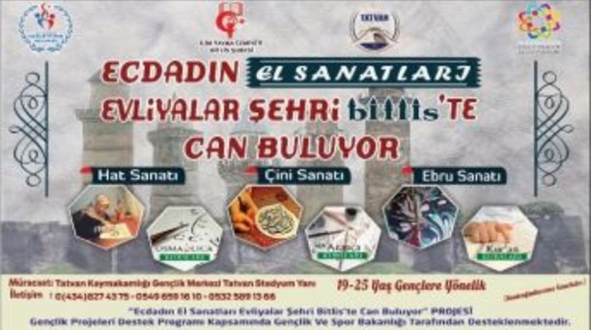 Tatvan Gen&ccedil;lik Merkezi&rsquo;nde 6 Yeni Kurs A&ccedil;ılacak