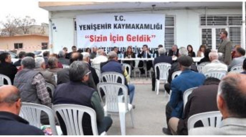 Kaymakam &Ouml;zarslan, &Ccedil;iftlikk&ouml;y Sakinleriyle Buluştu