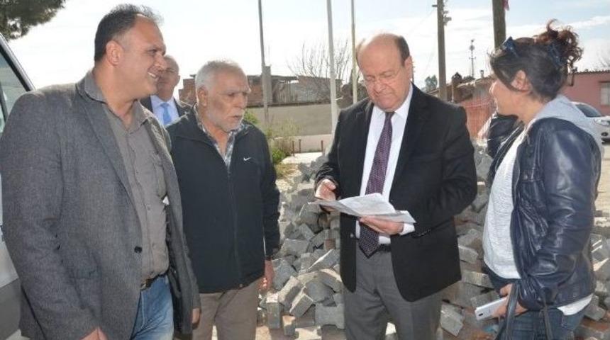 Başkan &Ouml;zakcan, Yeni Yapılcak Park Alanlarını İnceledi