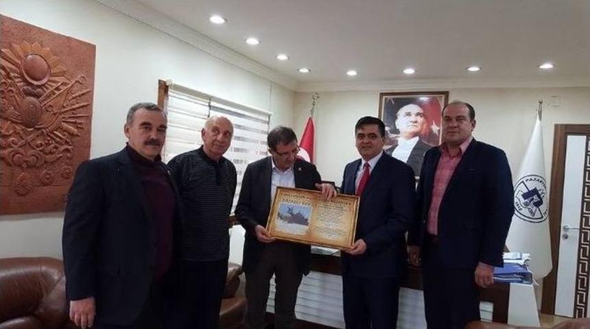 Ak Parti Yerel Y&ouml;netimler Başkan Yardımcısı Şeker&rsquo;den Başkan Yal&ccedil;ın&rsquo;a Ziyaret