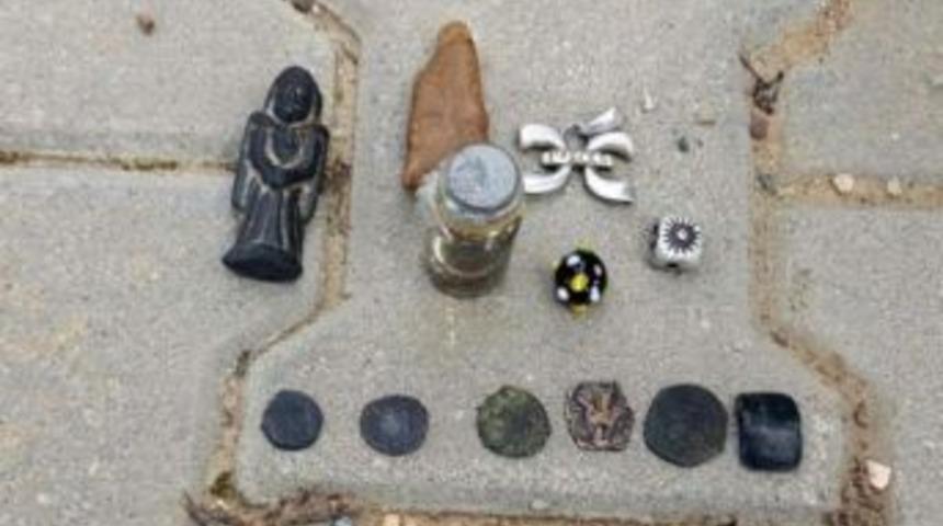 Suriye Uyruklu Tarihi Eser Ka&ccedil;ak&ccedil;ısı Yakalandı