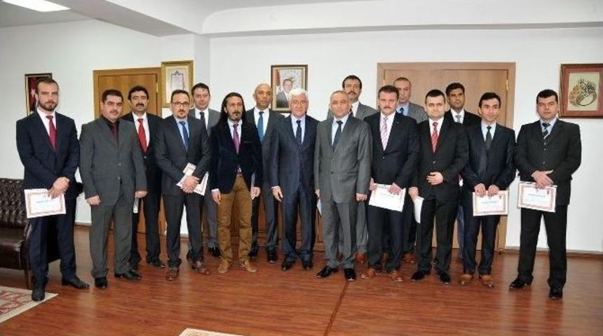 Vali Koca, Başarılı Emniyet Personelleri &Ouml;d&uuml;llendirdi