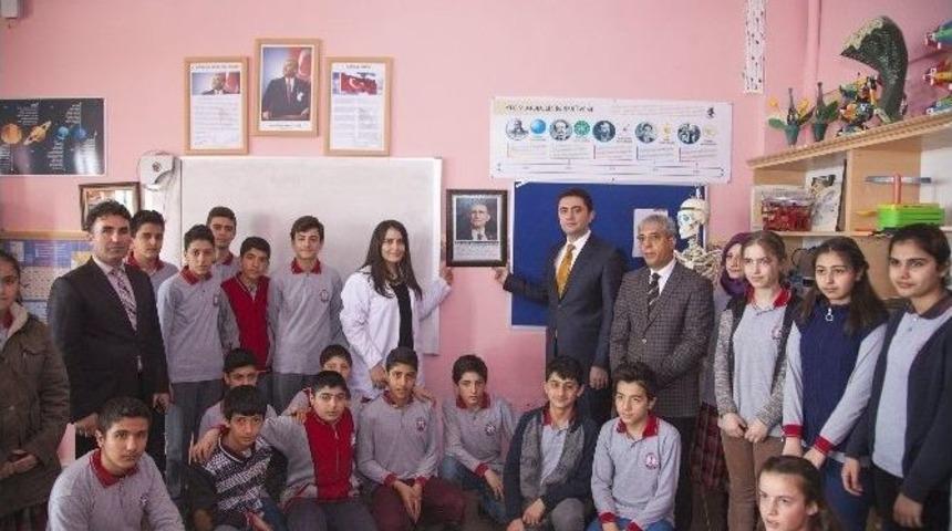 Ahlatlı &Ouml;ğrencilerin İlham Kaynağı Aziz Sancar Olacak