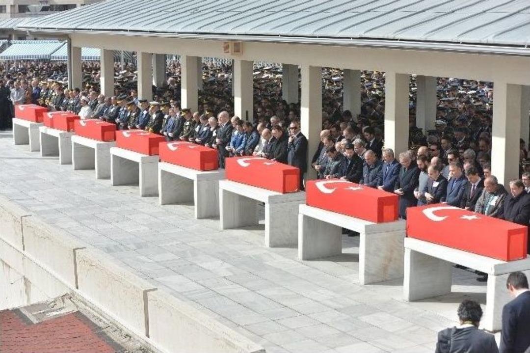 Şehitler Kocatepe Camii&rsquo;nde Uğurlanıyor