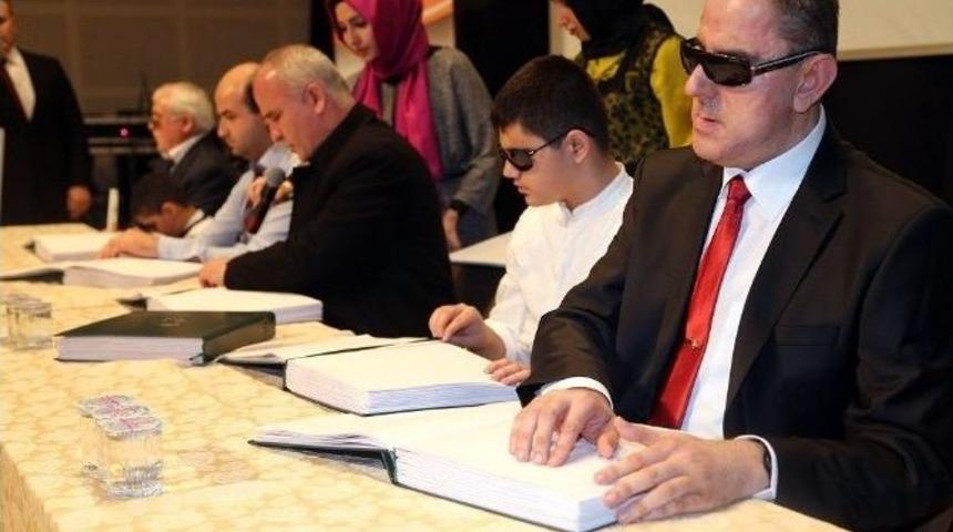 G&ouml;rme Engellilerin Kur&rsquo;an-ı Kerim &Ouml;ğrenme Heyecanı