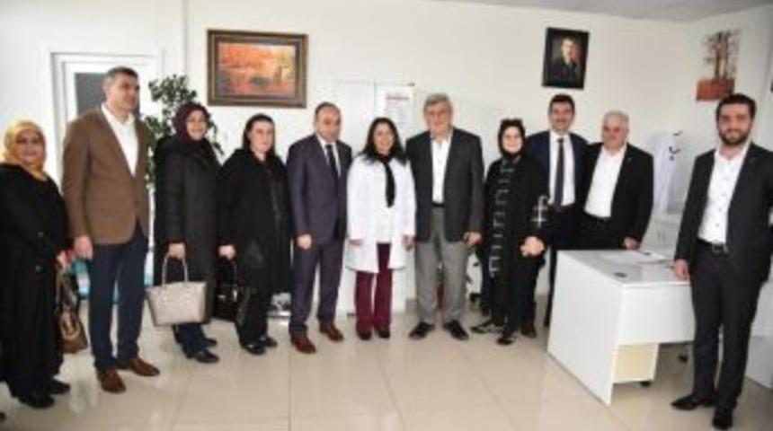 Ataşehir Sağlık Merkezi Başkanları Ağırladı