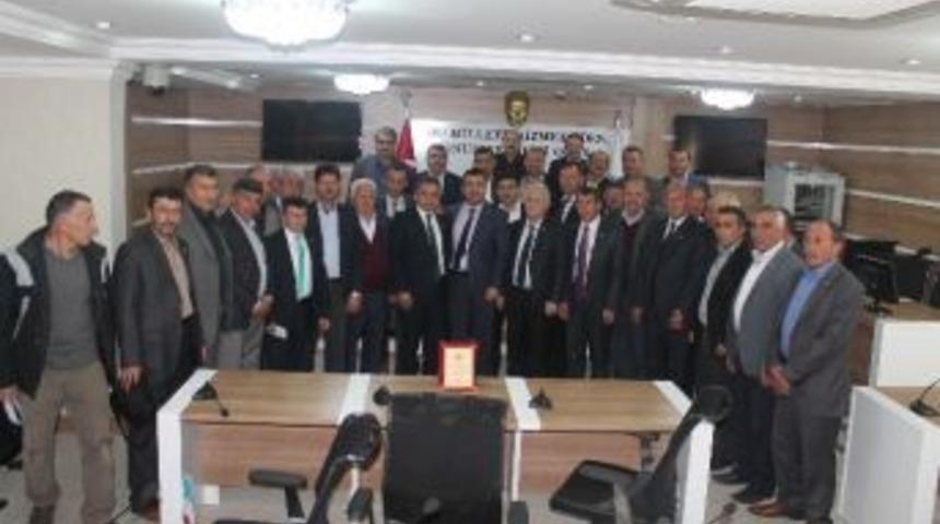 Muhtarlardan İgm Başkanı Peşin Ve Nebol&rsquo;a Teşekk&uuml;r