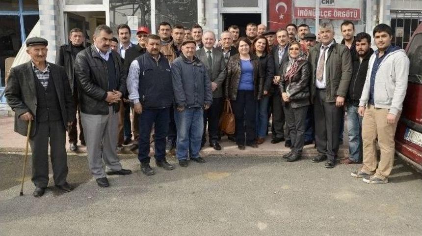 Başkan Ata&ccedil; İn&ouml;n&uuml;&rsquo;de Ziyaretlerde Bulundu