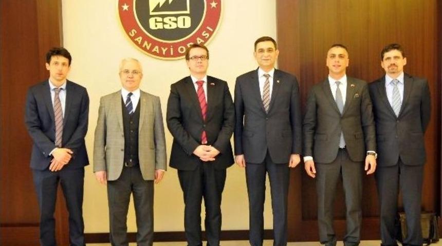 &Ccedil;ek Cumhuriyeti B&uuml;y&uuml;kel&ccedil;isi Kafka, Gso&rsquo;yu Ziyaret Etti