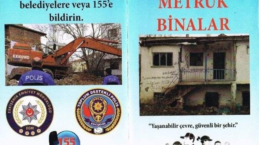 Eskişehir&rsquo;deki Metruk Binalar Tek Tek Yıkılıyor
