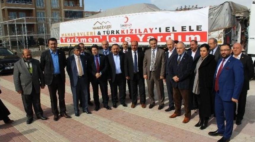 Halep T&uuml;rkmenlerine Yardım Eli