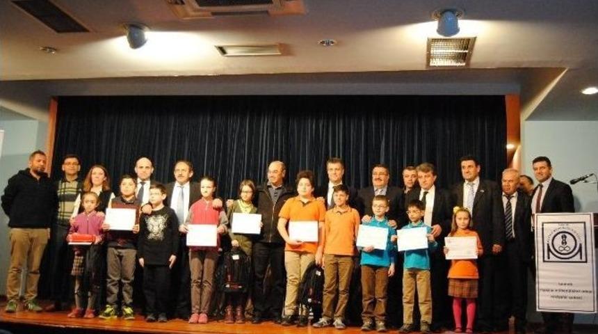 Minik &Ccedil;evreciler &Ouml;d&uuml;llerini Aldılar