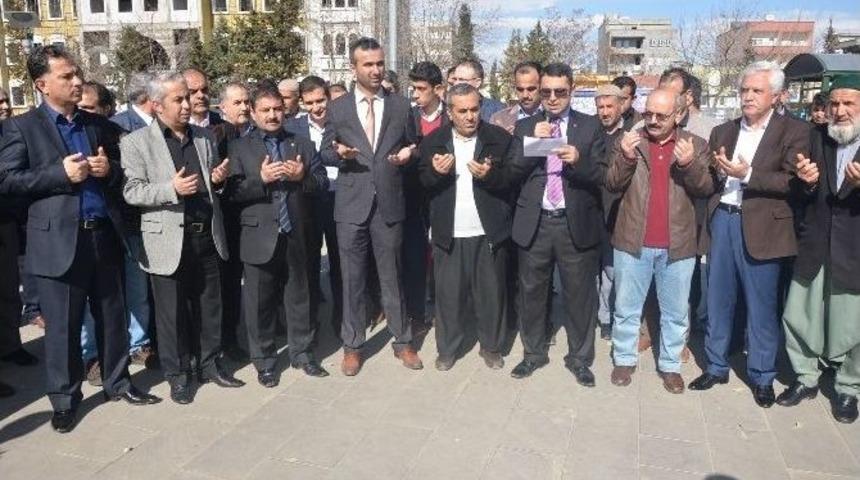 Kahta&rsquo;da, Stk&rsquo;lar Ter&ouml;r&uuml; Protesto Etti