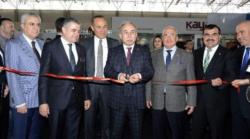 Başkan Kocamaz İnşaat Fuarı&rsquo;nın A&ccedil;ılışına Katıldı