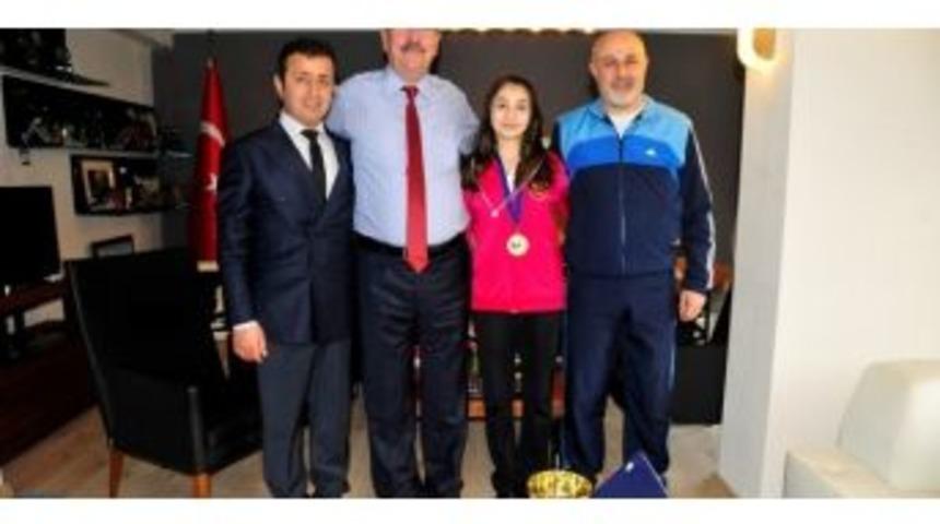 Avrupa Şampiyonu Yemenici&rsquo;den Başkana Ziyaret