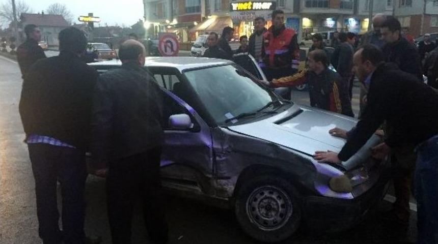 Bolu&rsquo;da Trafik Kazası: 1 Yaralı