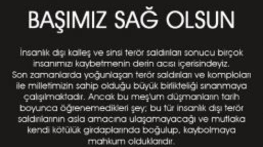 Rekt&ouml;r G&ouml;n&uuml;ll&uuml;, Ter&ouml;r Saldırısını Kınadı