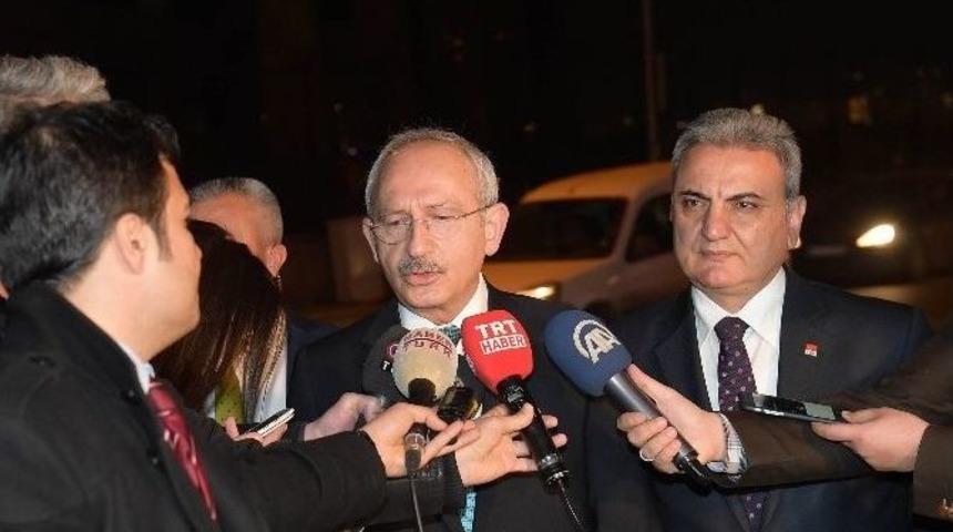 Chp Genel Başkanı Kılı&ccedil;daroğlu, Yaralıları Ziyaret Etti