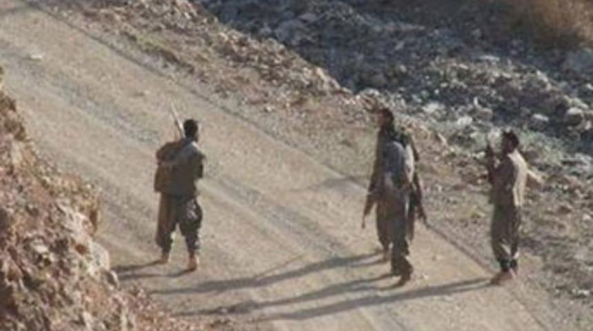 PKK askere erzak taşıyan s&uuml;r&uuml;c&uuml;y&uuml; ka&ccedil;ırdı