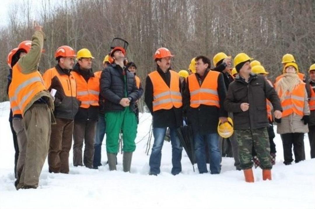 Ormancılara Alanda Eğitim