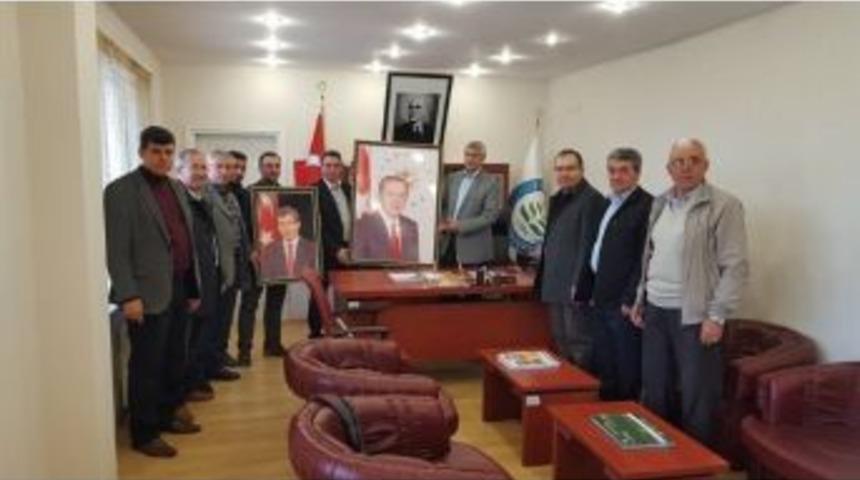 Ak Parti &Ccedil;an İl&ccedil;e Teşkilatından Başkan G&ouml;ymen&rsquo;e Ziyaret