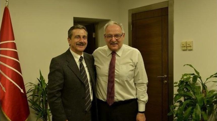 Başkan Ata&ccedil;&rsquo;tan Chp Yeni Myk&rsquo;ya Ziyaret