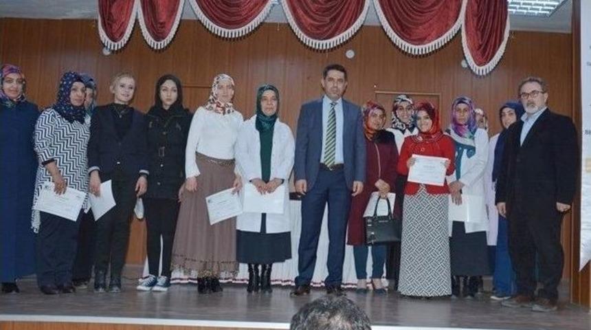 &Ccedil;ilek Yetiştiriciliği Eğitimini Alan Kursiyerler Sertifika Aldı