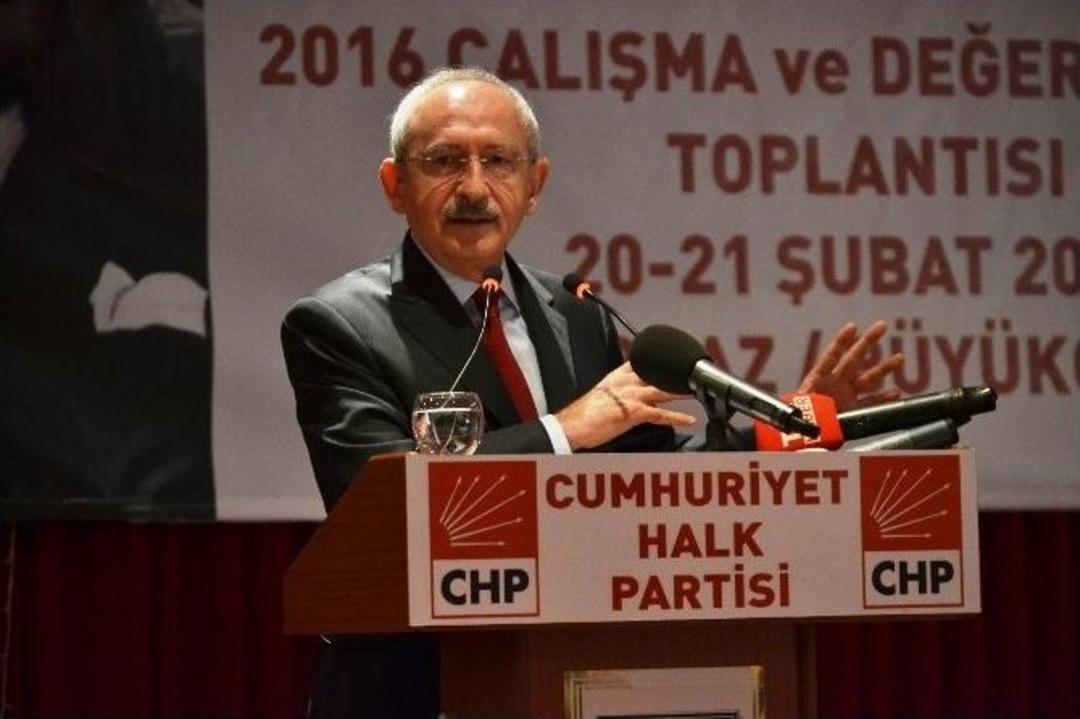 Chp Lideri Kılı&ccedil;daroğlu, Chp İstanbul İl Başkanlığı&rsquo;nın &Ccedil;alışma Ve Değerlendirme Toplantılarına Katıldı