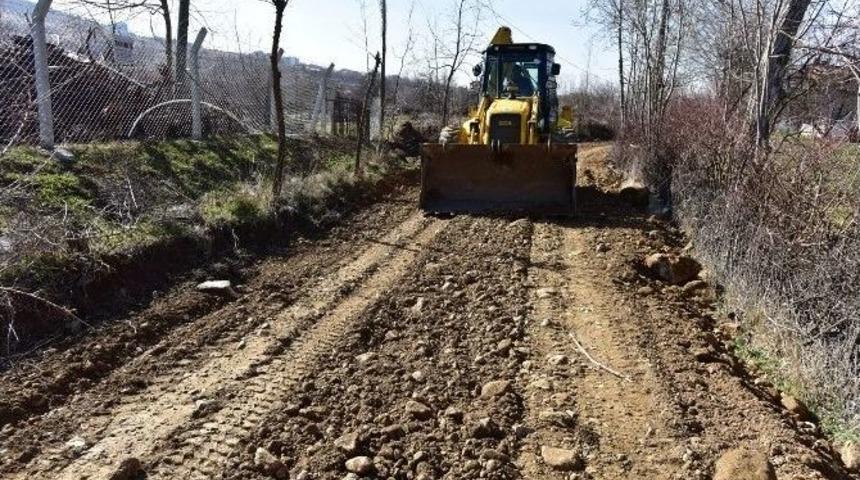 Orduzu&rsquo;da, Yol Genişletme Ve D&uuml;zenleme &Ccedil;alışması Yapıldı