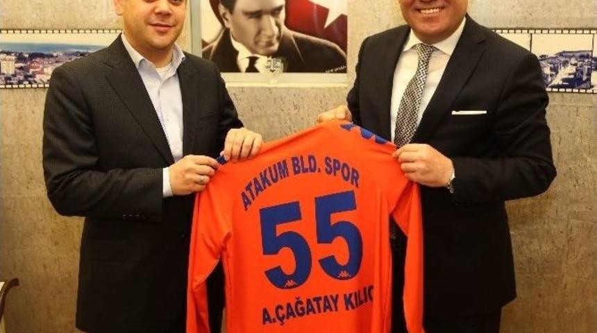 Bakan Kılı&ccedil;&rsquo;tan Atakum Belediyesi&rsquo;ne Ziyaret