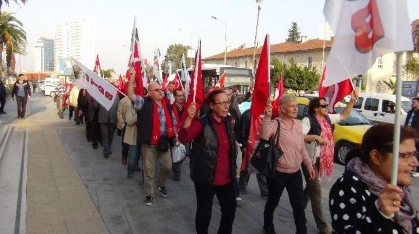 Tgb&rsquo;lilerden Ter&ouml;r Protestosu
