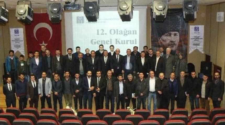 İnşaat M&uuml;hendisleri Odası Erzurum Şubesi 12. D&ouml;nem Genel Kurulunu Yaptı