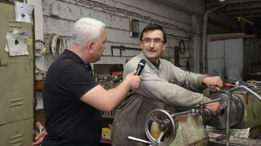 Sanayi Sitesi Esnafının Y&uuml;z&uuml; G&uuml;ld&uuml;