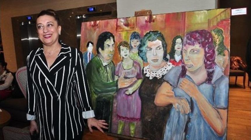 Adana&rsquo;da Polikromi Karma Resim Sergisi A&ccedil;ıldı