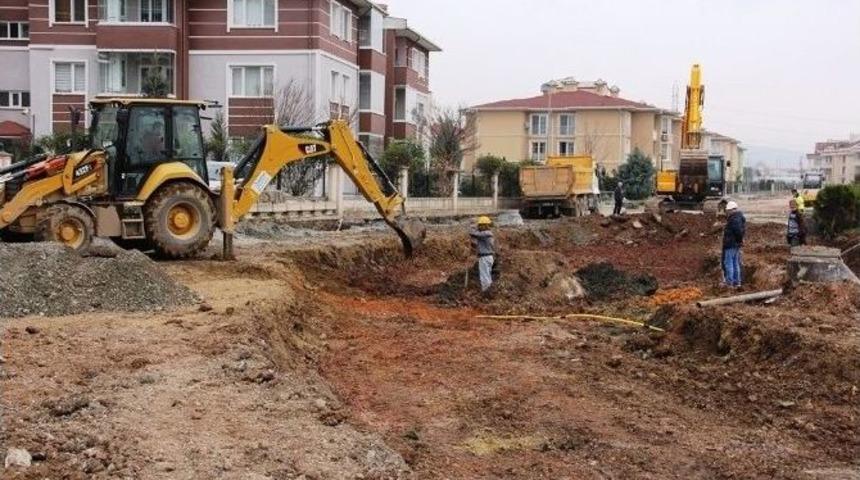 Tramvayda Üst Yapı Kazı Çalışmaları Başladı