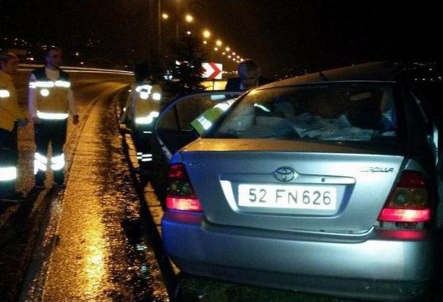 Orduspor Kulüp Başkanı Trafik Kazasında Yaralandı