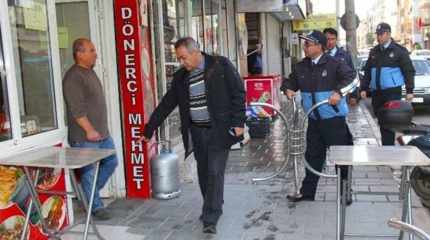 Kaldırım İşgaline İzin Yok